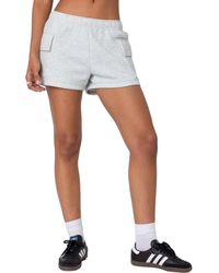 Edikted - Garnet Cargo Sweat Shorts - Lyst