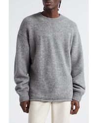 Jacquemus - Le Pull Jacquard Logo Brushed Alpaca & Merino Wool Blend Sweater - Lyst