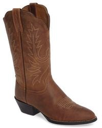 Ariat - Heritage Western R-Toe Boot - Lyst
