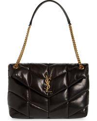 Saint Laurent - Medium Puffer Leather Shoulder Bag - Lyst