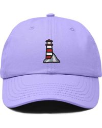 Alix - Lighthouse Embroidered Dad Hat - Lyst