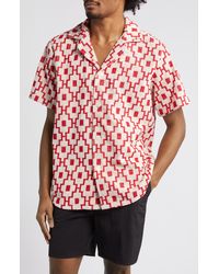 Oas - Machu Terry Cloth Camp Shirt - Lyst