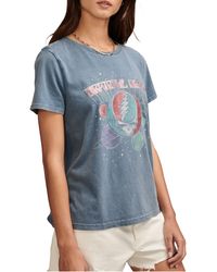 Lucky Brand - Greatful Dead Cotton Graphic T-shirt - Lyst