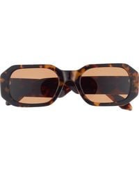 Quay - Hyped Up 53Mm Square Sunglasses - Lyst