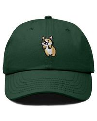 Alix - Leaping Corgi Embroidered Cap - Lyst