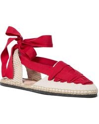 Loeffler Randall - Wilson Ankle Wrap Espadrille - Lyst