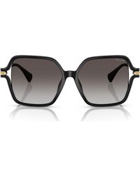Ralph - 56Mm Gradient Square Sunglasses - Lyst