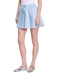 Sandro - Short Pleated Rhinestone Skirt - Lyst