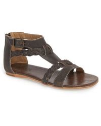 Roan - Posey Braided V-Strap Sandal - Lyst