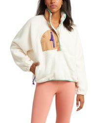 Free People - Hit The Slopes Colorblock Pullover - Lyst