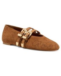 Stuart Weitzman - Maven Mary Jane Flat - Lyst
