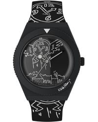 Timex - Timex X Keith Haring Time Flys Q Strap Watch - Lyst