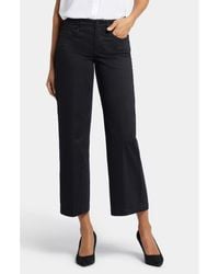 NYDJ - Teresa Ankle Wide Leg Jeans - Lyst