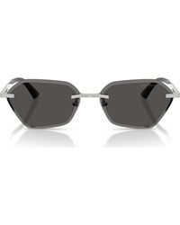 Jimmy Choo - Abby 58Mm Irregular Sunglasses - Lyst