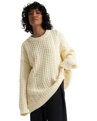 Callaghan - Mia Cableknit Sweater - Lyst