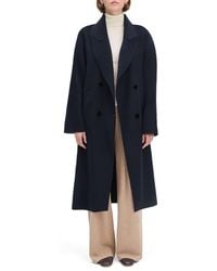 FAVORITE DAUGHTER - The Luca Wool Blend Double Breasted Coat - Lyst