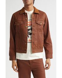 MIDNIGHT RODEO - Coated Denim Trucker Jacket - Lyst