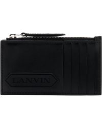 Lanvin - Signature Leather Cardholder - Lyst