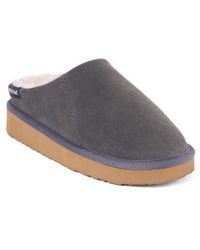 Minnetonka - Coze Around Faux Fur Clog Slipper - Lyst