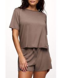nuuds - Pajama Short Set - Lyst