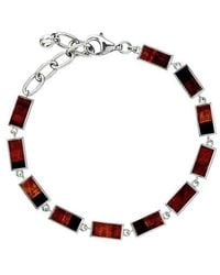 Jan Leslie - Dash Rectangle Link Bracelet - Lyst