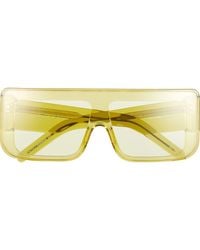 Rick Owens - Documenta Flat Top Shield Sunglasses - Lyst