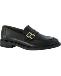 Paul Green - Caspian Two Buckle Leather Loafer - Lyst