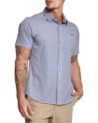 7 Diamonds - Santino Short Sleeve Button-up Shirt - Lyst