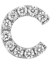 Bony Levy - Single Initial Earring - Lyst