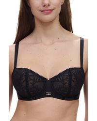Chantelle - Origins Underwire Unlined Demi Bra - Lyst