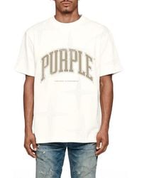 Purple Brand - Heavyweight Logo Cotton Graphic T-Shirt - Lyst