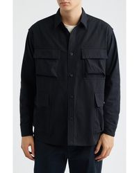 Snow Peak - Takibi Herringbone Shirt Jacket - Lyst