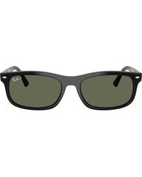 Ray-Ban - 60Mm Polarized Rectangular Sunglasses - Lyst