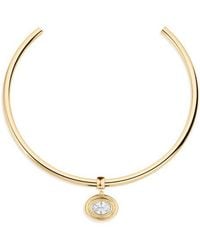 Thatch - Starlet Oval Cubic Zirconia Choker - Lyst