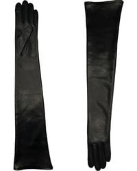 Agnelle - Shoulder Length Leather Gloves - Lyst