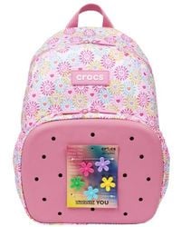 Crocs™ - Back To School Backpack With Eva Front Pocket Customizable Jibbitz Backpack Floral - Lyst