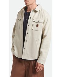 Brixton - Durham Herringbone Shirt Jacket - Lyst