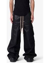 MNML - Rave Waxed Oversize Cargo Pocket Pants - Lyst