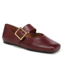 Franco Sarto - Oakes Square Toe Flat - Lyst