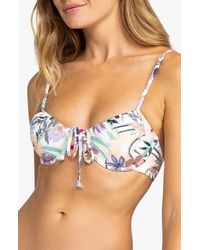 Roxy - Beach Classics Underwire Bikini Top - Lyst