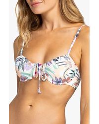 Roxy - Beach Classics Underwire Bikini Top - Lyst