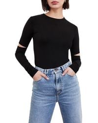 MARCELLA - Indra Cutout Sleeve Top - Lyst