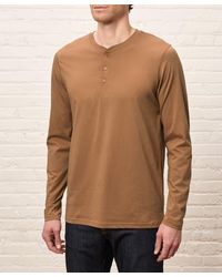 Pact - Organic Cotton Softspun Long Sleeve Henley - Lyst