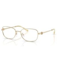Tory Burch - 53Mm Rectangle Optical Glasses - Lyst