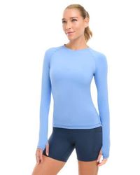 BloqUV - Sun And Uv Protection Active V-Neck Shirt - Lyst