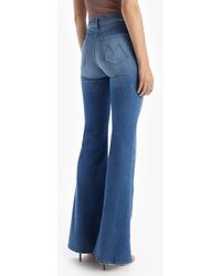 Mother Denim The Doozy High Rise Flared Jeans In 15 Minutes Of Fame In Blue Lyst Mother Denim The Doozy High Rise Flared Jeans In 15 Minutes Of Fame In Blue Lyst