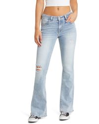 PTCL - Braided Flare Leg Jeans - Lyst