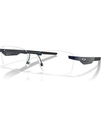 Oakley - 55Mm Rectangle Optical Glasses - Lyst