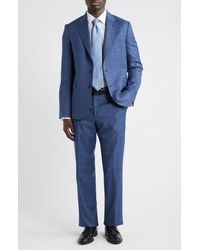 Paul Smith - Camberwell Tailored Fit Windowpane Check Wool Suit - Lyst