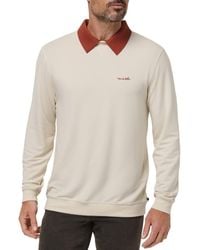 Travis Mathew - Amenities Collared Sweatshirt - Lyst